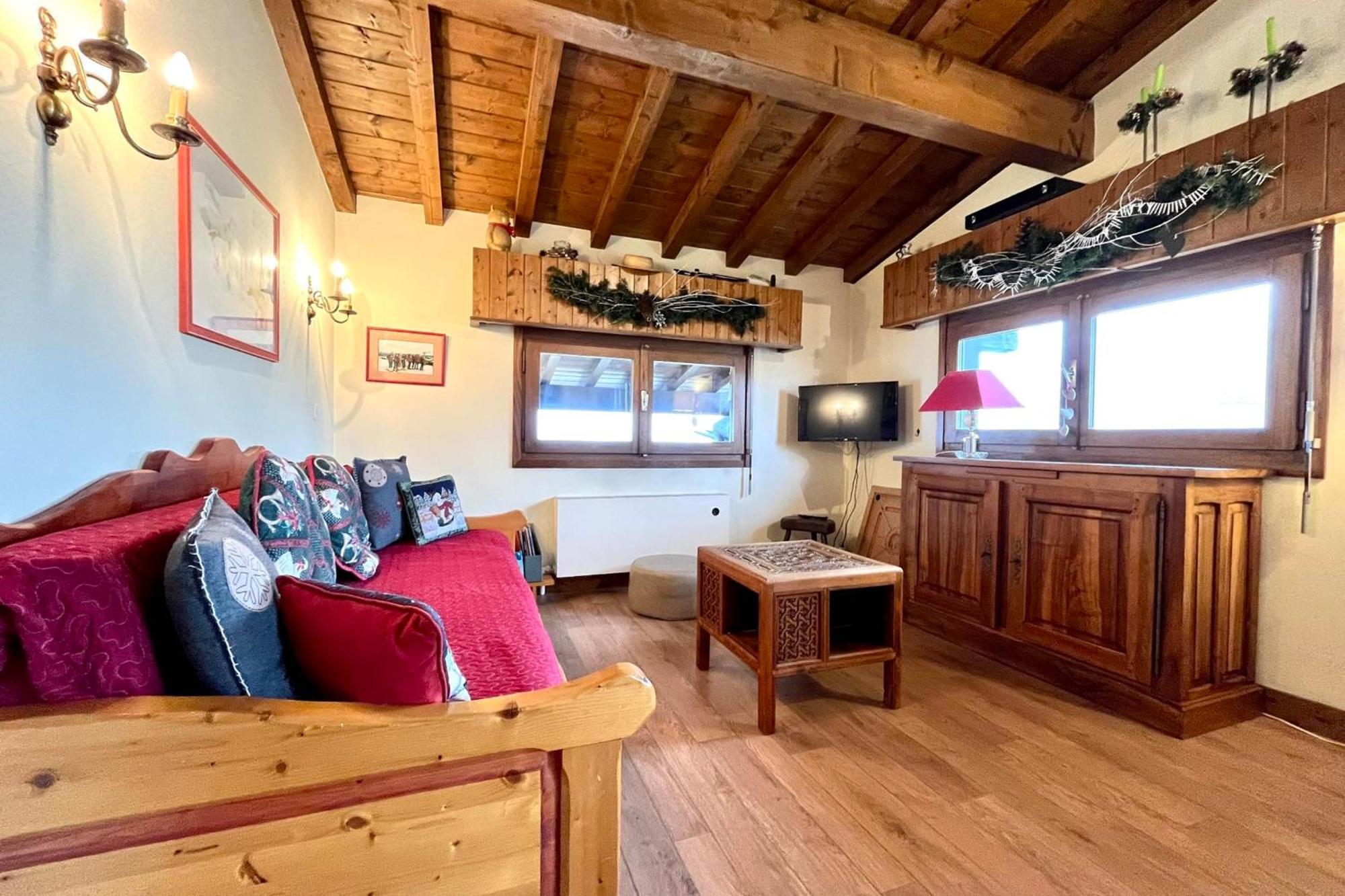 Nice And Bright Apartment In Combloux Esterno foto